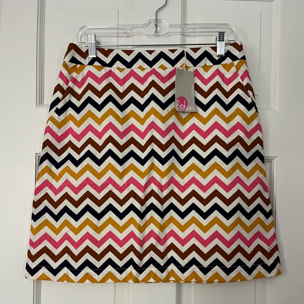 Boden summer skirt with pockets NWOT